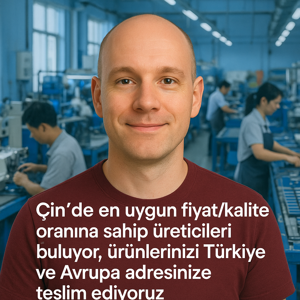 Çin’de en uygun fiyat/kalite oranına sahip üreticileri buluyor, ürünlerinizi Türkiye ve/veya Avrupa adresinize teslim ediyoruz.