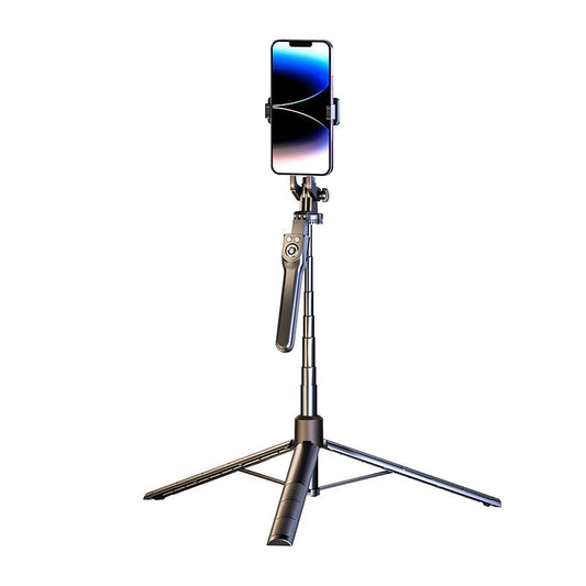 Ultra Kararlı 2024 Titreşim Önleyici Selfie Çubuğu – Seyahat & Canlı Yayın Tripod Braketi