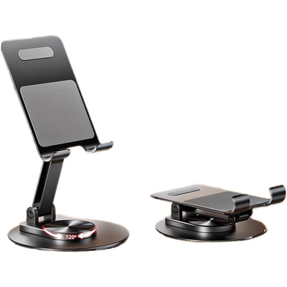 Metal Katlanabilir & Döner Cep Telefonu ve Tablet Masaüstü Standı – Ayarlanabilir & Tembel Model