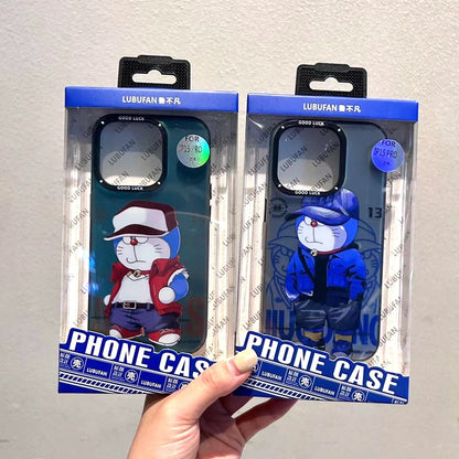 Apple 15 Cep Telefonu Kılıfı | Karikatür & Lazer Koruyucu – iPhone 11 / 12 / 13 / 14 / 15 Pro Max Uyumlu