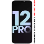 Oled Display Assembly With Proximity Sensor Flex Pre-Installed For iPhone 12 Pro (Pulled / Grade A)